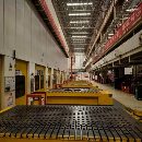 []济南二机四点多连杆锻压线6000吨，五机联动。带自动化.