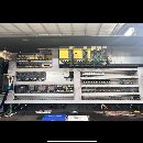 韩国500双工作台卧加，高配原装韩国威亚双工位卧式加.